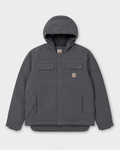 Carhartt Hooded Workwear Jacket - Grey