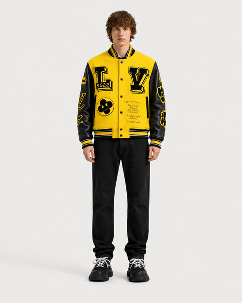Louis Vuitton SS22 Amen Break Varsity Jacket