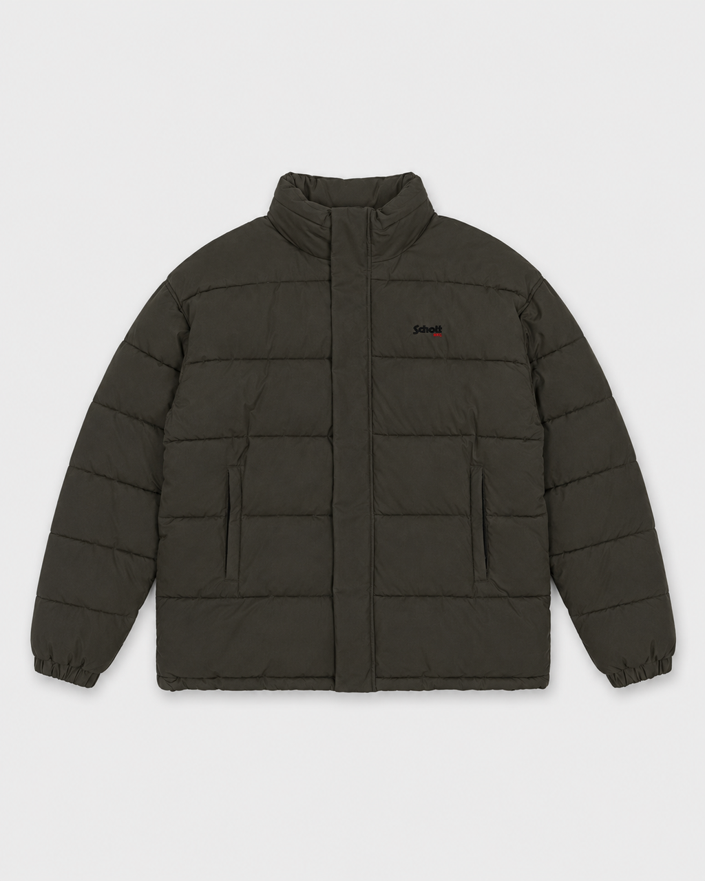 Schott NYC Puffer Jacket – Olive